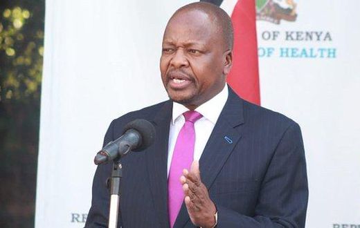 Health through CS Mutahi Kagwe
