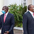 File image of DP William Ruto with President Uhuru Kenyatta