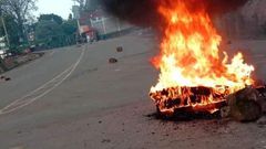 Protests in Kisii town ahead of Deputy President William Ruto's visit