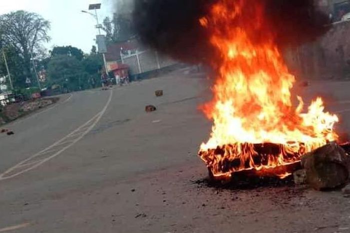 Protests in Kisii town ahead of Deputy President William Ruto's visit