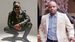 Kiss 100's Jalang'o and Parroty Vunulu