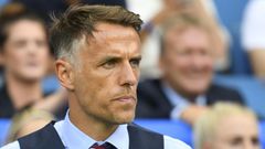 England women's manager Phil Neville