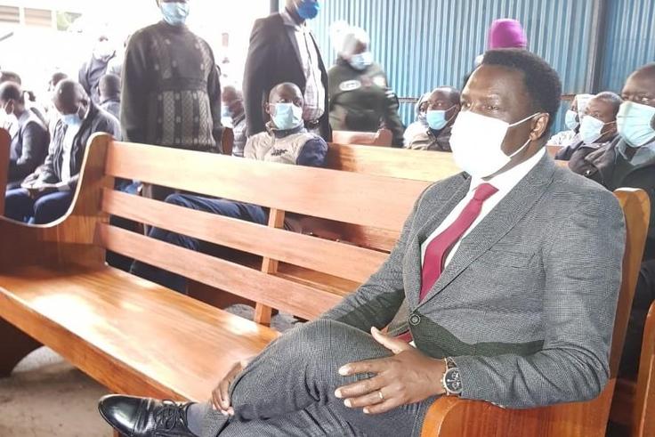 Tharaka Nithi Governor Muthomi Njuki when he appeared in court over Sh34 million corruption