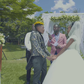 Eric Omondi and Carol at their wedding