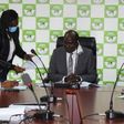 IEBC chairperson Wafula Chebukati during a past press briefing