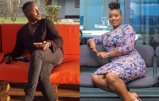 Willis Chimano and his sister Barbara M'mbaka