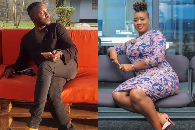 Willis Chimano and his sister Barbara M'mbaka