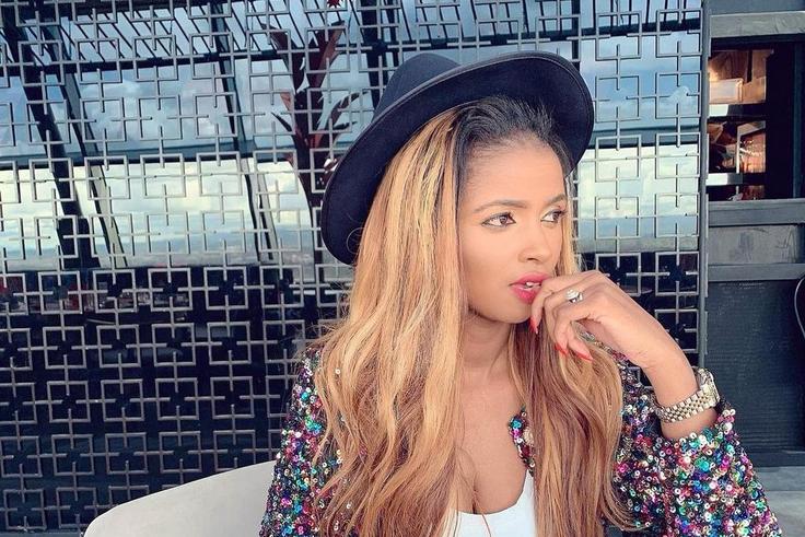 Anerlisa Muigai responds after fan accused her of lying she used gym & diet to lose weight