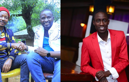 Comedian  Njoro, Jeremy and Dennis Mutura