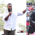 Mombasa Governor Hassan Joho with Deputy President William Ruto