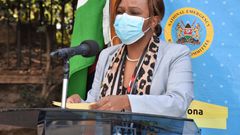 Health CAS Dr Mercy Mwangangi