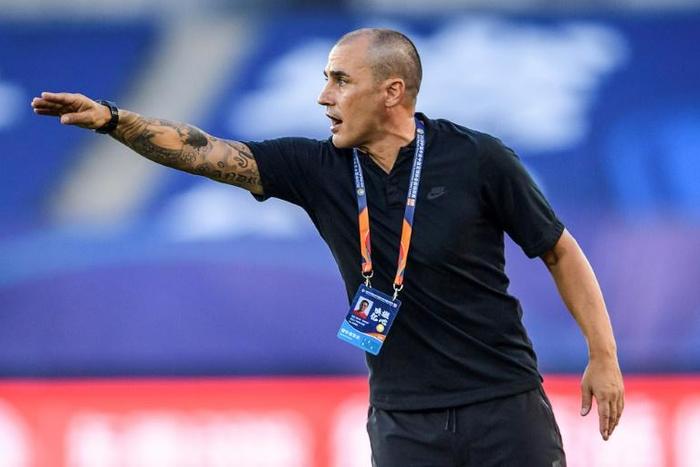 Fabio Cannavaro took Guangzhou Evergrande to their eighth Chinese Super League title last season
