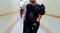 Diamond’s sister Queen Darleen reveals her all grown baby bump for the first time
