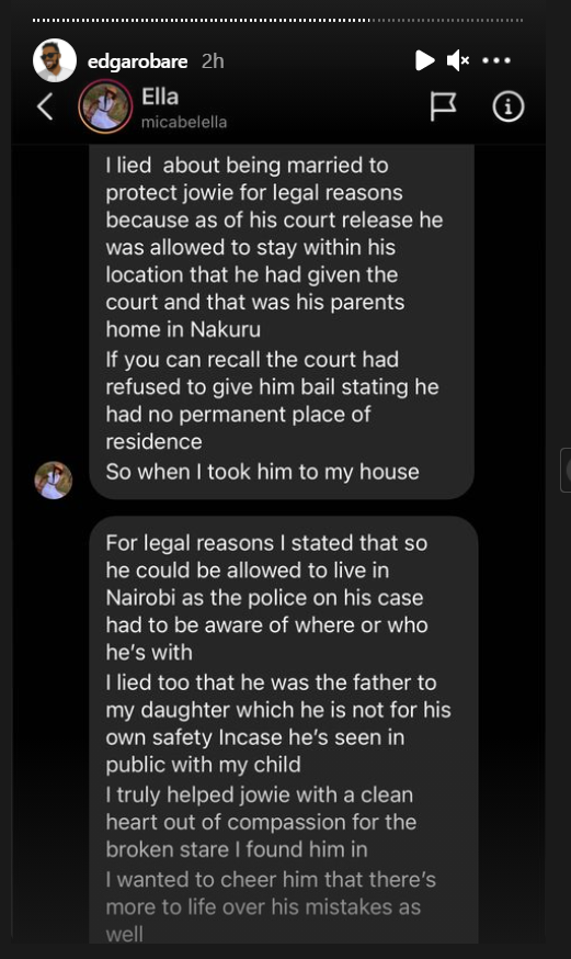 Ella's confession on breakup with Joe Jowie