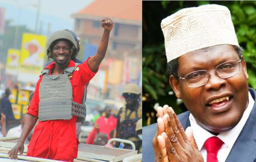 Miguna Miguna and Bobi Wine