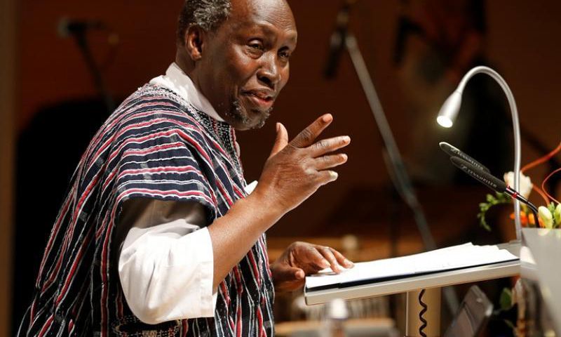 Ngugi wa Thiong'o uses Gikuyu in acceptance speech for International Catalonia Literature Prize
