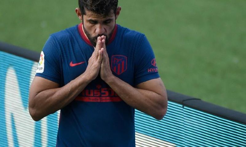 Diego Costa returned to Atletico Madrid in January 2018