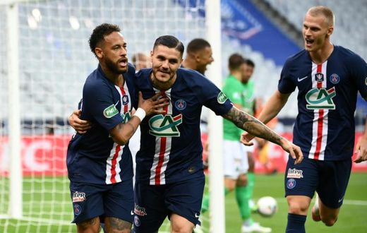 Neymar scored the decisive goal as PSG won the French Cup for the fifth time in six seasons