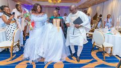 Photos from Vesha Okello's graduation Party/ Akothee and ex-Hubby Jared Okello