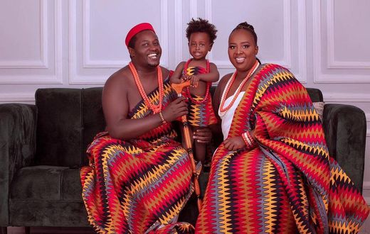 Terence Creative and his wife Milly Chebby
