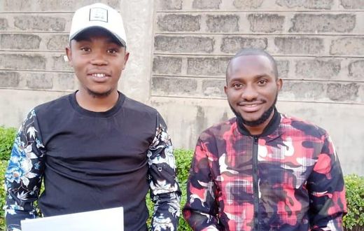 Comedians Sammy Kioko & Tom Daktari