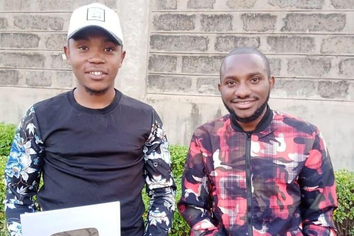 Comedians Sammy Kioko & Tom Daktari