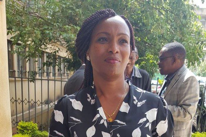 Sarah Wairimu Cohen during a past court appearance