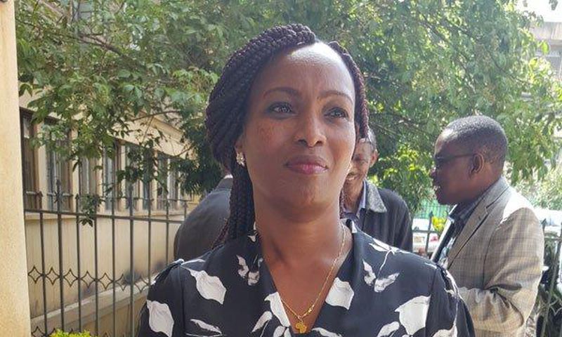 Sarah Wairimu Cohen during a past court appearance