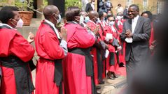 Special court proceedings held as Chief Justice David Maraga retires on January 11, 2021