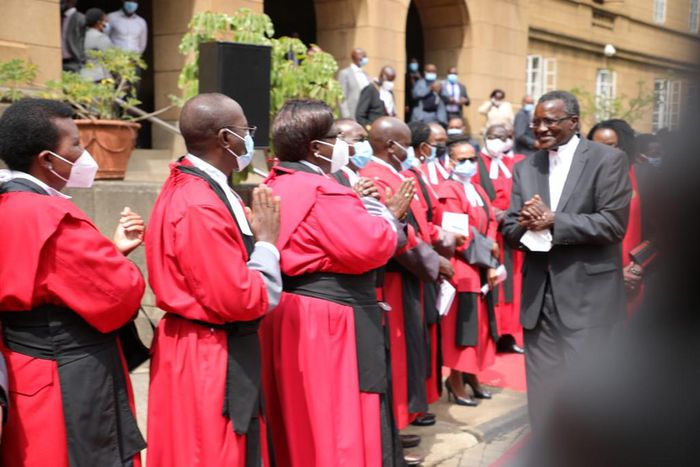 Special court proceedings held as Chief Justice David Maraga retires on January 11, 2021