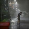 More than 2,200 people evacuated to temporary shelters and around 120,000 homes left without power throughout the night across southern parts of the country and on Jeju Island