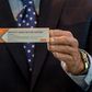 Sao Paulo State Governor Joao Doria displays the COVID-19 vaccine produced by Chinese company Sinovac Biotech during its trials in Brazil