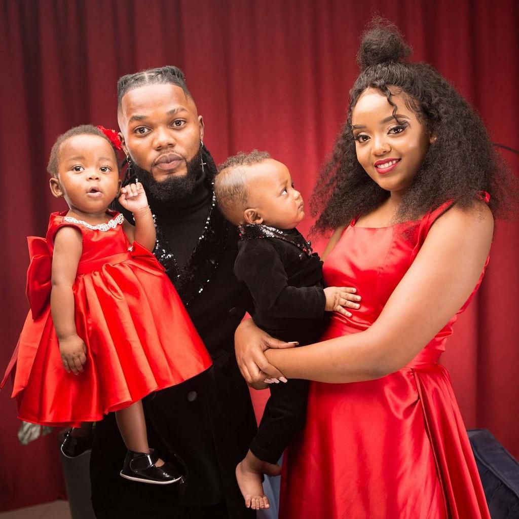 Celebrity barber George Dufanda & wife Sarah reveal their Twins' faces for the first time