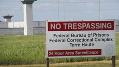 Terre Haute prison, where the execution of Wesley Ira Purkey is scheduled to take place
