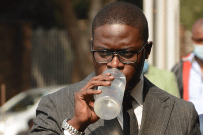Nairobi Senator Johnson Sakaja during a recent court appearance