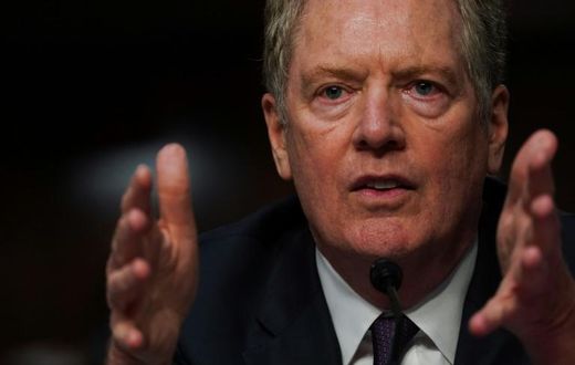 US Trade Representative Robert Lighthizer, pictured at the US Senate in June 2020, said the US "must be allowed to defend itself against unfair trade practices"