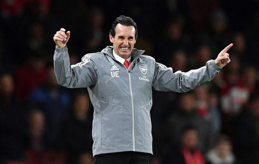 Emery was sacked by Arsenal last November