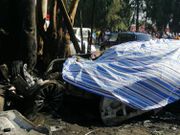 Ginimbi's Car after the accident