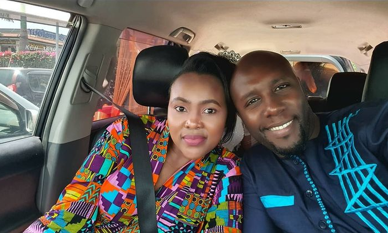 Dennis Okari pens down heartwarming message to wife Naomi as they celebrate 2nd anniversary