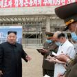 North Korean leader Kim Jong Un inspects the Pyongyang General Hospital project
