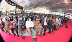 President Uhuru meets over 7000 delegates at Sagana State Lodge