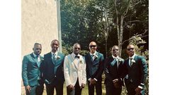 Matata’s Freddy Milanya weds longtime Mzungu girlfriend in lavish affair (Photos)
