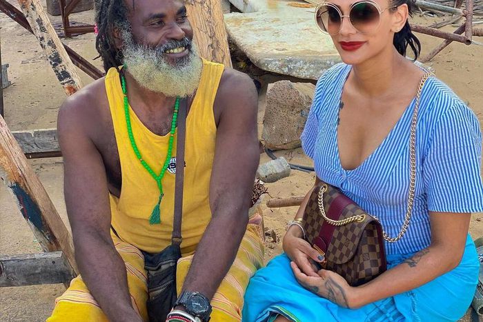 Koko Kamillah with Omar Lali