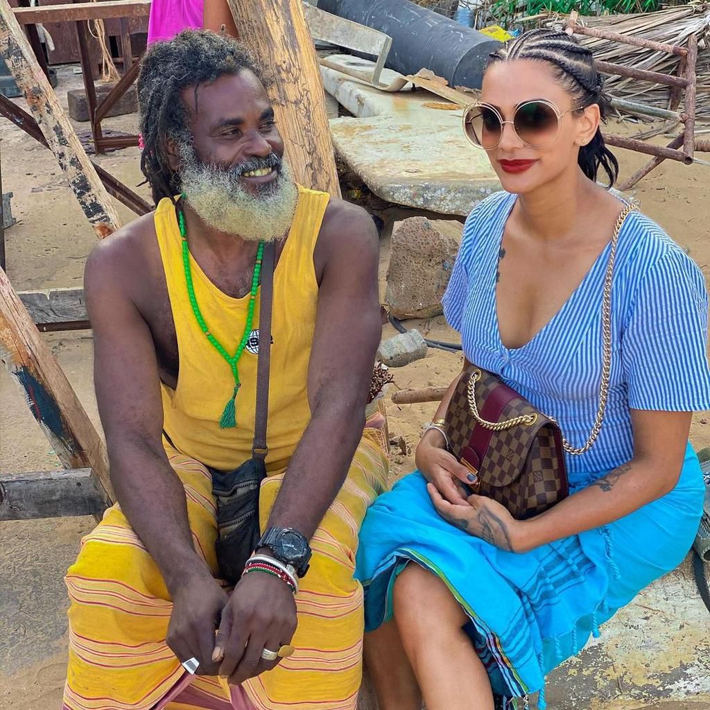 Koko Kamillah with Omar Lali
