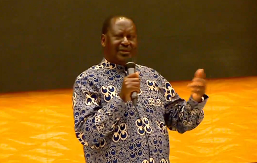 Former Prime Minister Raila Odinga