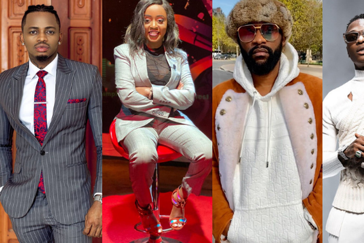 Diamond Platnumz, Nadia Mukami, Fally Ipupa and Wizkid