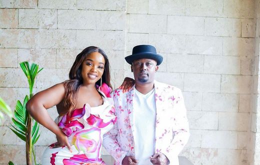 Risper Faith with Hubby Brayo