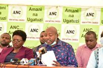 ANC Party Deputy Leader Ayub Savula during presser on January 12, 2021