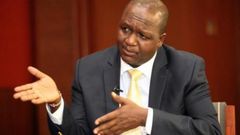 Tiaty Member of Parliament William Kamket