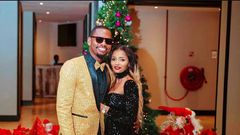 Ben Pol with his wife Anerlisa Muigai